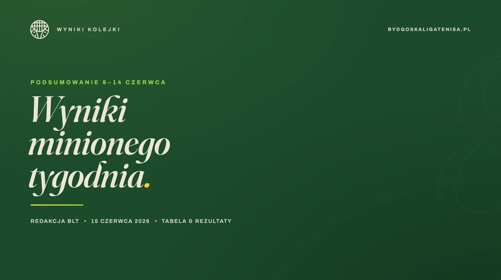Ligowe podsumowanie tygodnia (8-14 czerwca)