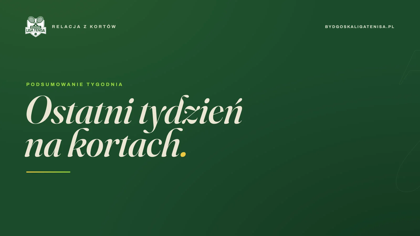 Ligowe podsumowanie tygodnia (1-7 czerwca)